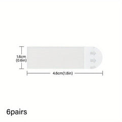 6pairs Non-Marking Magic Button Hanging Strips