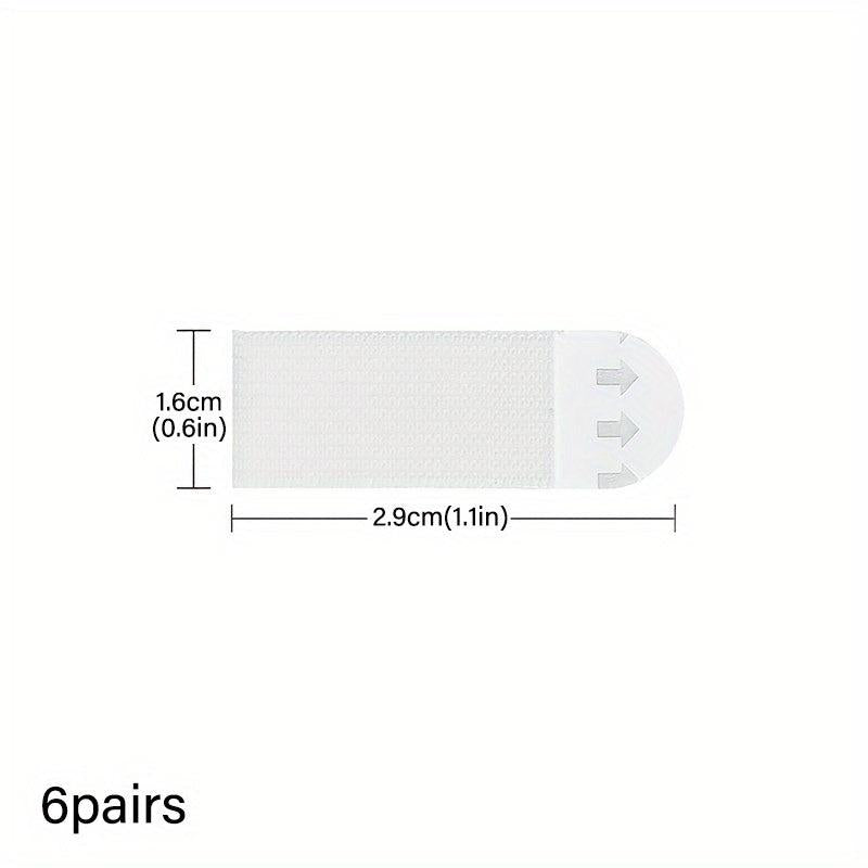 6pairs Non-Marking Magic Button Hanging Strips