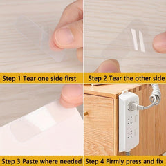 60pcs Double Sided Waterproof Tape for Tile Glass Marble Mirror