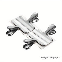 Stainless Steel Paper Clips for Office and Home Use - Various Sizes