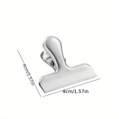 Stainless Steel Paper Clips for Office and Home Use - Various Sizes