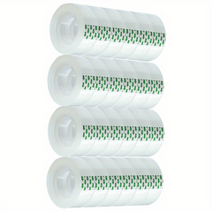 Transparent Tape 6 Rolls Refill 3/4 Inch X 2540 cm Office School Home Cellophane