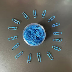 200pcs 28mm Colored Metal Paper Clips