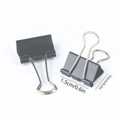 12pcs Long Tail Clip Metal Dovetail Clip Portable Storage Small Clip