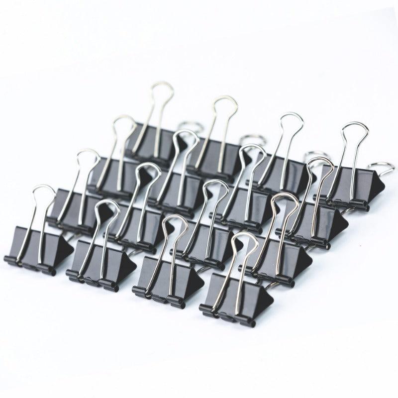 12pcs Long Tail Clip Metal Dovetail Clip Portable Storage Small Clip