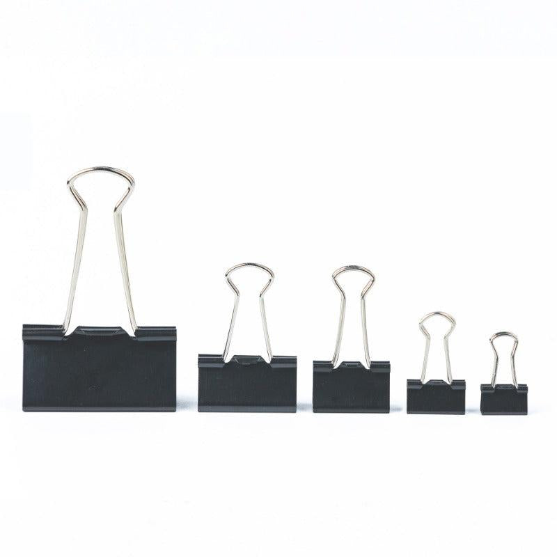 12pcs Long Tail Clip Metal Dovetail Clip Portable Storage Small Clip