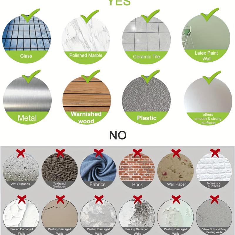 8 Pairs Large Picture Hanging Strips - Damage-Free Heavy Duty Picture Hangers