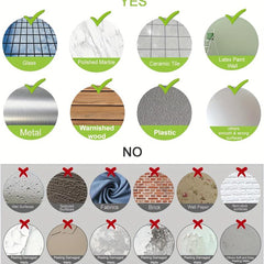 8 Pairs Large Picture Hanging Strips - Damage-Free Heavy Duty Picture Hangers