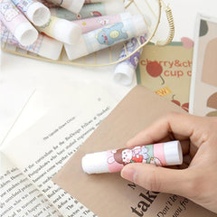 Cartoon Solid Glue Stick Student Stationery Random 2pcs