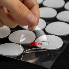 50pcs 10mm Transparent Adhesive Tape for Wedding Balloons & Wall Decor