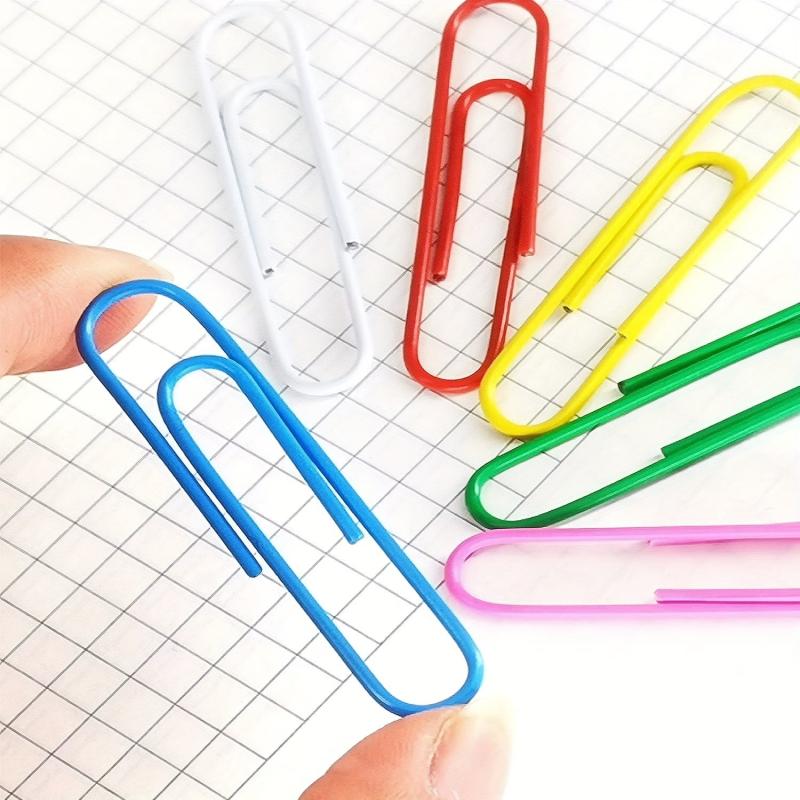 100pcs Mixed Paper Clip Desk Organizers Bookmark School Office Supplies