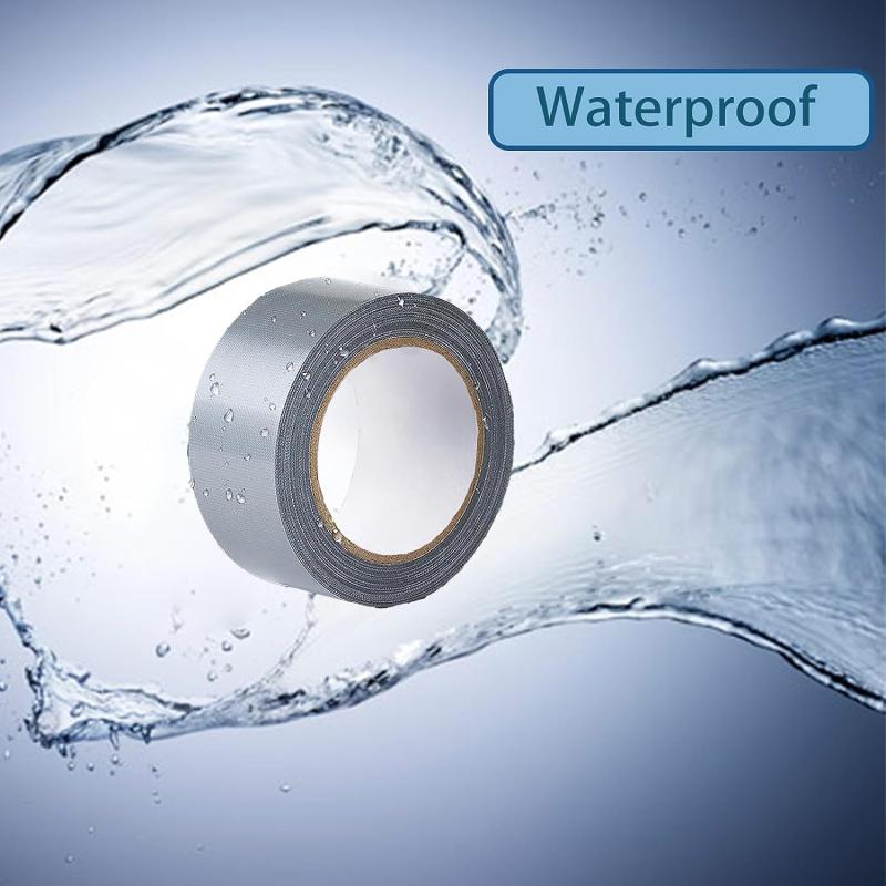 High Viscosity Waterproof Duct Tape Silvery Gray 5-10