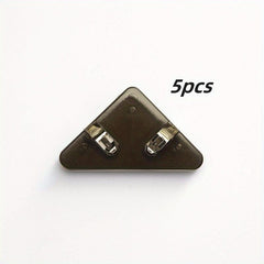 10pcs Triangle Corner Clip Student Book Folder Storage Artifact