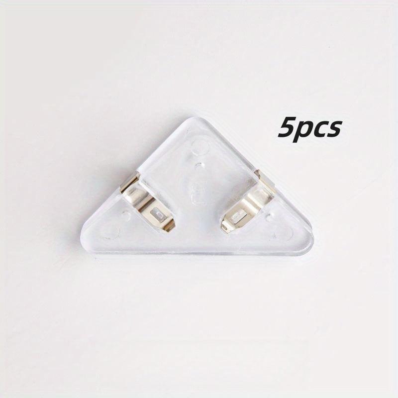 10pcs Triangle Corner Clip Student Book Folder Storage Artifact