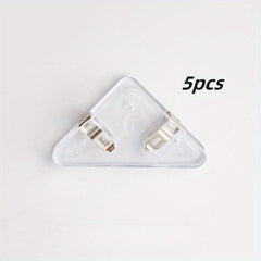 10pcs Triangle Corner Clip Student Book Folder Storage Artifact