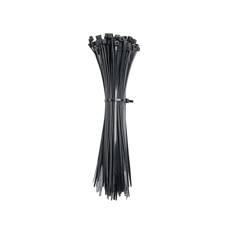 Cable Zip Ties 100 500 Pack Assorted Sizes Self Locking Nylon Cord Management