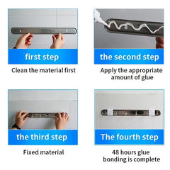 Strong Nail Glue for Metal Tiles Ceramic Wood
