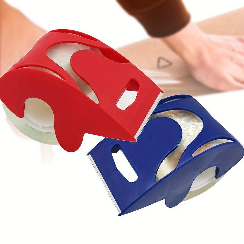 1pcs Silent Tape With Dispenser Strong Adhesive Effect For Sealing Boxes