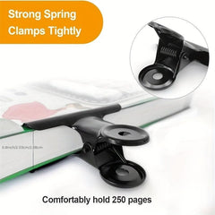 Large Binder Paper Clips Metal Hinge Clip File Clamps Kitchen Office