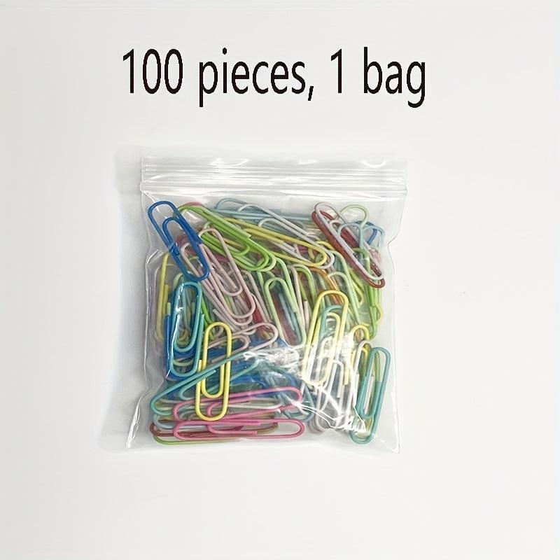 Plastic Paper Clip Paper Clip Paper Clip Paper Clip 100pcs 33MM