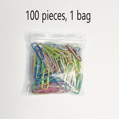 Plastic Paper Clip Paper Clip Paper Clip Paper Clip 100pcs 33MM