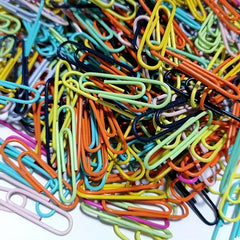 Plastic Paper Clip Paper Clip Paper Clip Paper Clip 100pcs 33MM