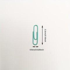Plastic Paper Clip Paper Clip Paper Clip Paper Clip 100pcs 33MM