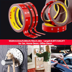 Heavy Duty Mounting Tape 118 11 X 1 18 300 0 X 3 0cm Adhesive Foam Tape