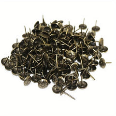 100pcs Antique Brass Upholstery Nail Set for Decoration