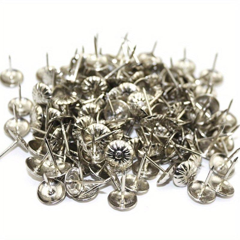 100pcs Antique Brass Upholstery Nail Set for Decoration