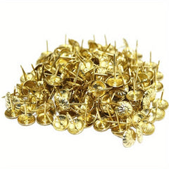 100pcs Antique Brass Upholstery Nail Set for Decoration