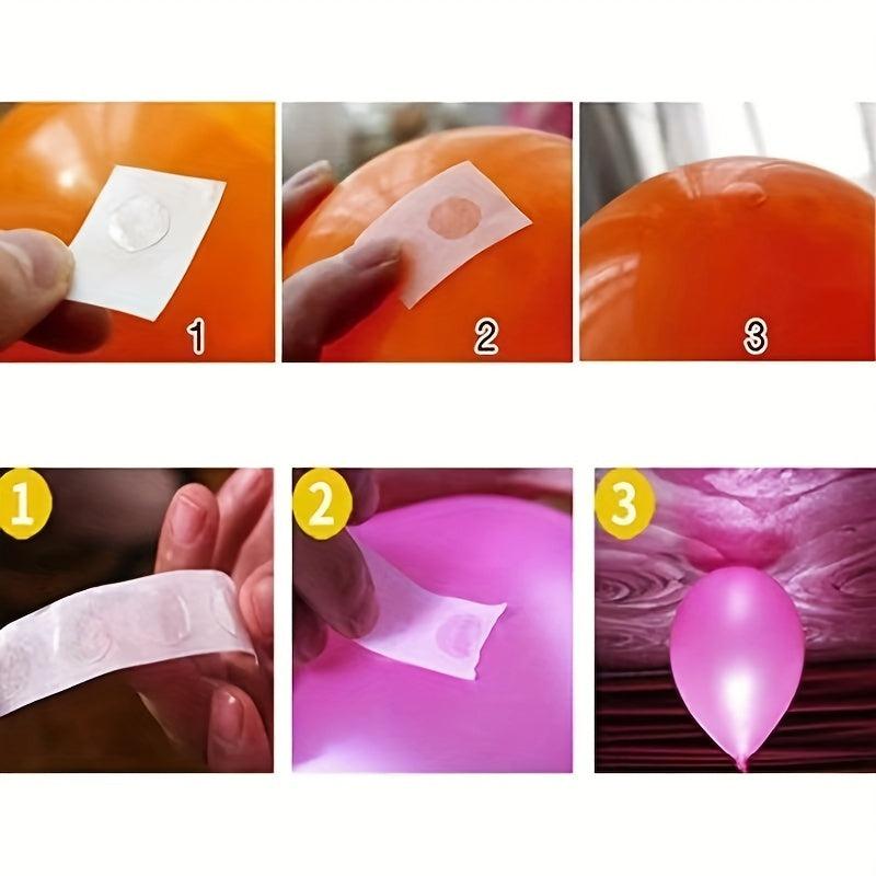Balloon Glue 100 Pcs/Pack Wall & Ceiling Adhesive Party Office Supplies