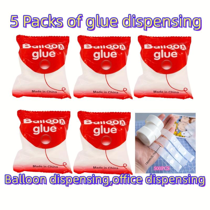 Balloon Glue 100 Pcs/Pack Wall & Ceiling Adhesive Party Office Supplies