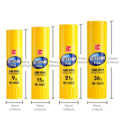 Professional Solid Glue Stick Non Toxic Transparent High Viscosity 36g