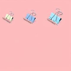 20pcs Mixed Long Tail Clip Folder Office Test Paper Book Clips