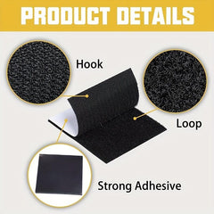 Adhesive Mounting Straps for Home & Office Wall Hanging