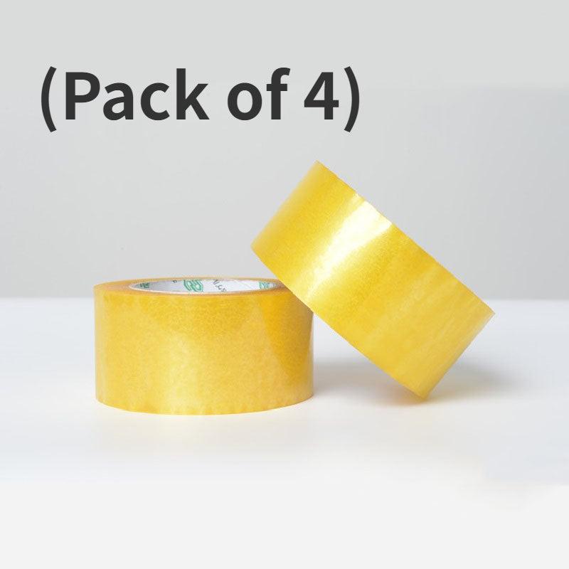Transparent Tape 1.82 Inch x 50 Yards, 45mm Wide, Clear Yellow