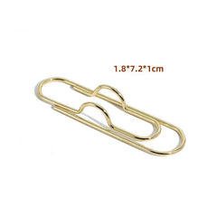 2pcs Minimalist Pen Clip for Home Office School Supplies