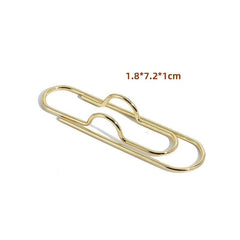 2pcs Minimalist Pen Clip for Home Office School Supplies