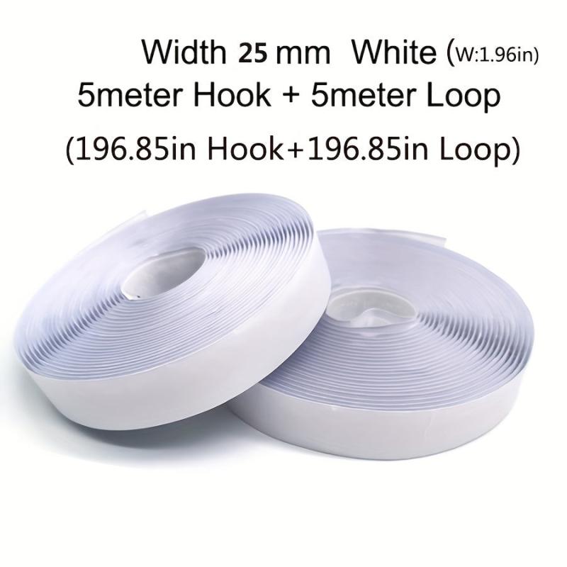 5m Nylon Adhesive Hook and Loop Strong Sticky Buckle