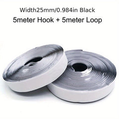 5m Nylon Adhesive Hook and Loop Strong Sticky Buckle