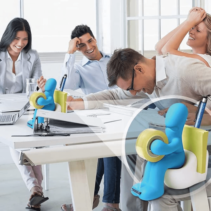 Funny Tape Dispenser: Perfect Gag Gift Desk Accessory for Men, Teachers & More
