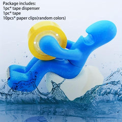 Funny Tape Dispenser: Perfect Gag Gift Desk Accessory for Men, Teachers & More
