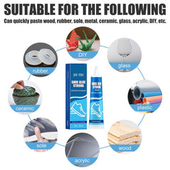 50ml Strong Shoe Glue for Repairing Worn Shoes - Waterproof Adhesive