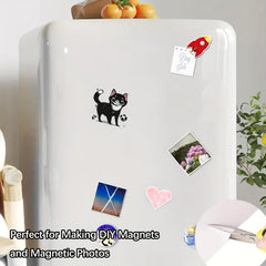10pcs Magnetic Adhesive Sheets 10 X 15 Flexible Magnet Sheets