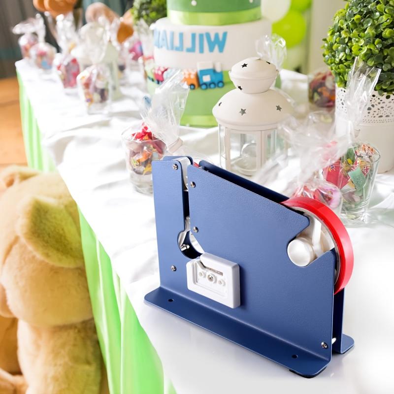 Steel Belt Bag Sealing Machine + 2 Bag Sealing Tape