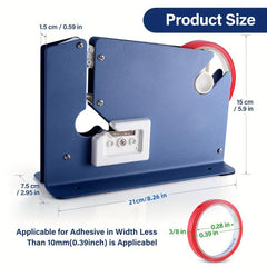 Steel Belt Bag Sealing Machine + 2 Bag Sealing Tape