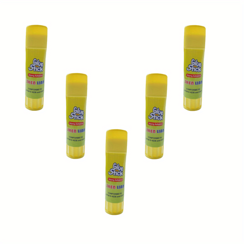 5pcs Washable Glue Sticks for DIY Scrapbook Card Making 9g 15g