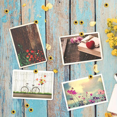 20pcs Sunflower Push Pins for Students