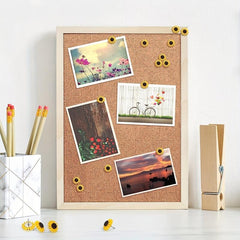 20pcs Sunflower Push Pins for Students